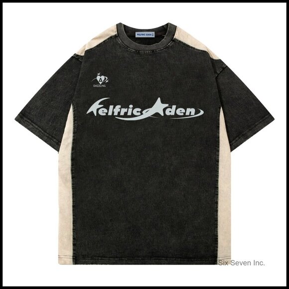 Tops - Oversized Graphic Tee Y2K Streetwear Casual Summer T-Shirt Loose Fit Washed